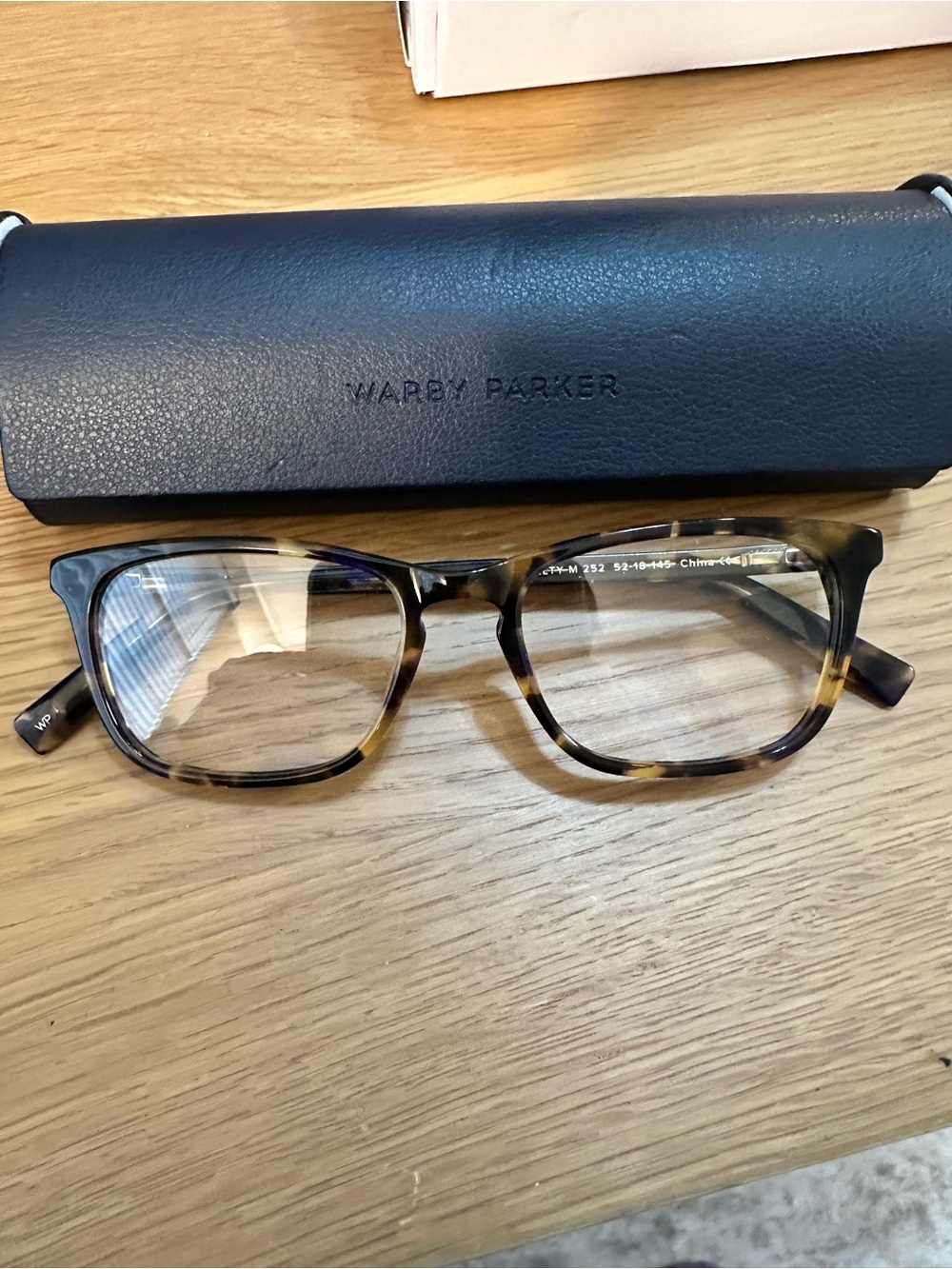 Warby Parker Brown Tortoise Acetate Eyeglasses Non Prescription